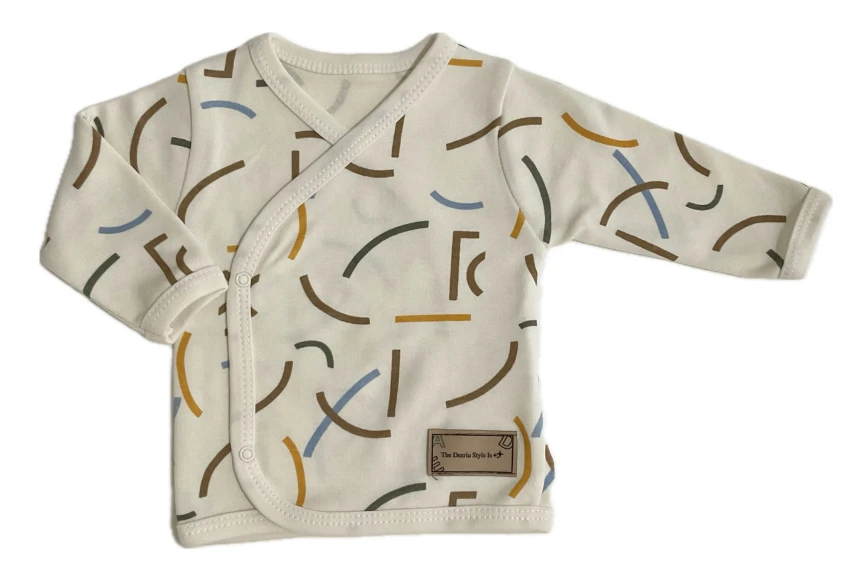 Almini Yeni Sezon Çizgili Erkek 5 Parça Hastane Çıkışı