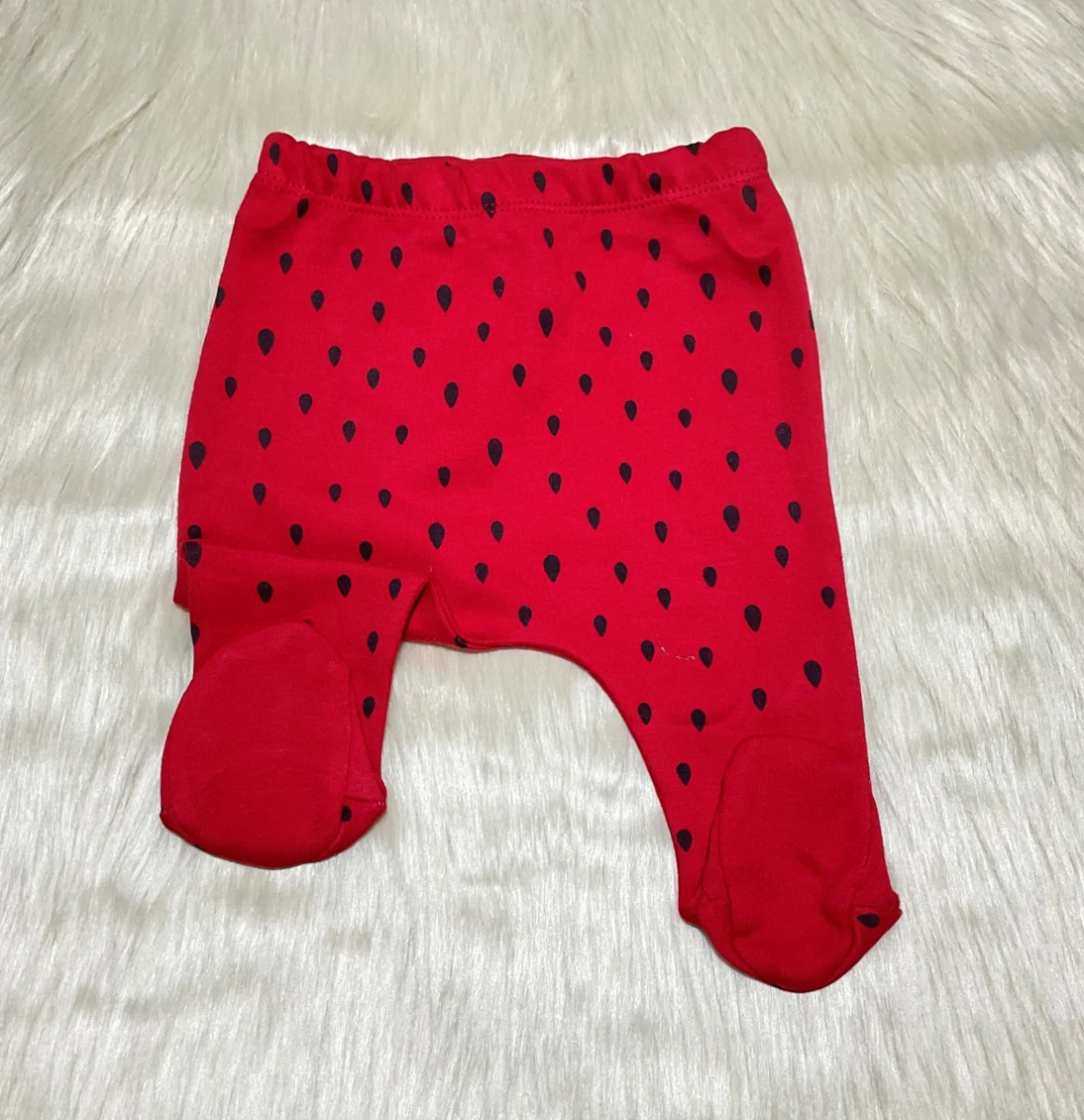 Almini  Yeni Sezon 5 Parça Çilekli Kız Bebek Yenidoğan Hastane Çıkış Zıbın Seti