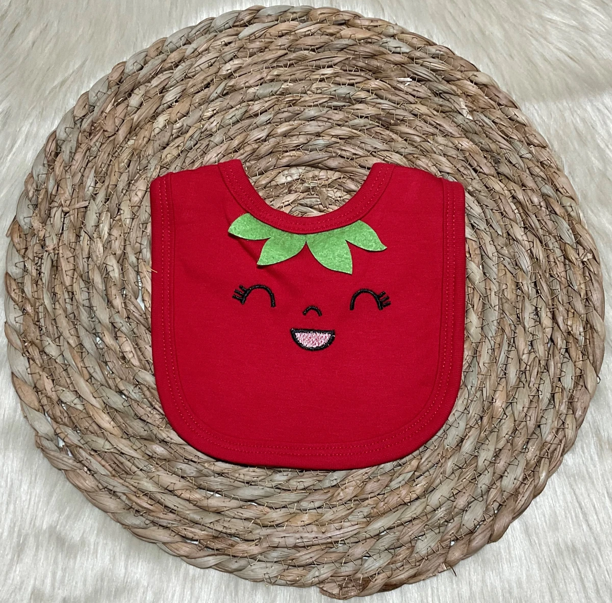 Almini  Yeni Sezon 5 Parça Çilekli Kız Bebek Yenidoğan Hastane Çıkış Zıbın Seti