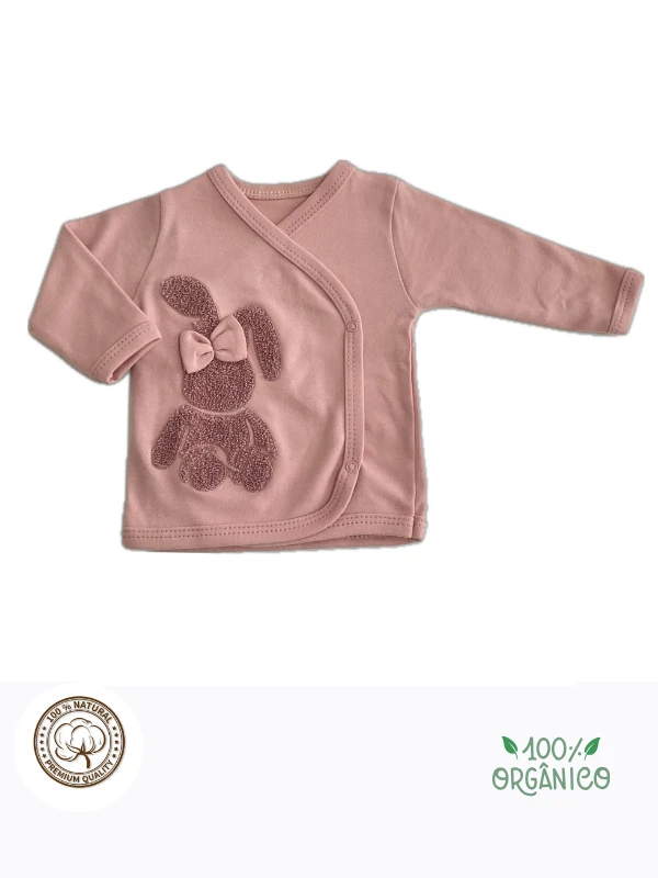 Almini Yeni Sezon Tavşan Süzeneli 5 Parça Kız Bebek Hastane Çıkışı