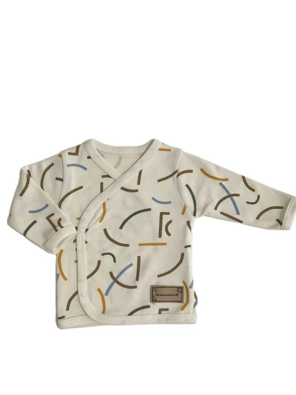 Almini Yeni Sezon Çizgili Erkek 5 Parça Hastane Çıkışı