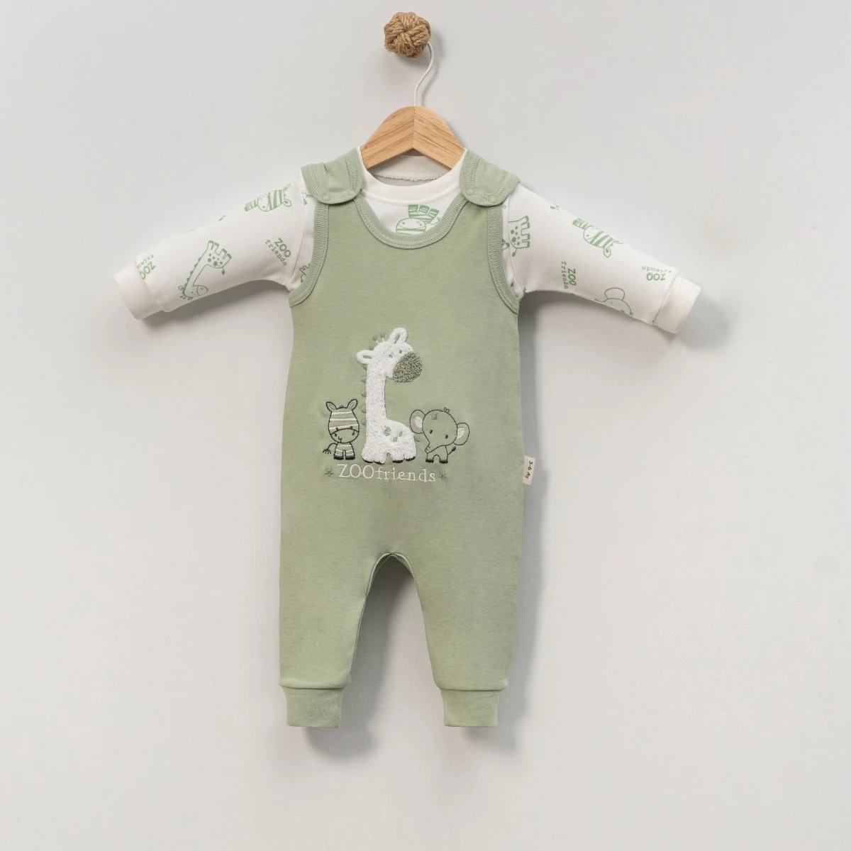 Almini Süzeneli Zoo Friends Erkek Slopet Tulum