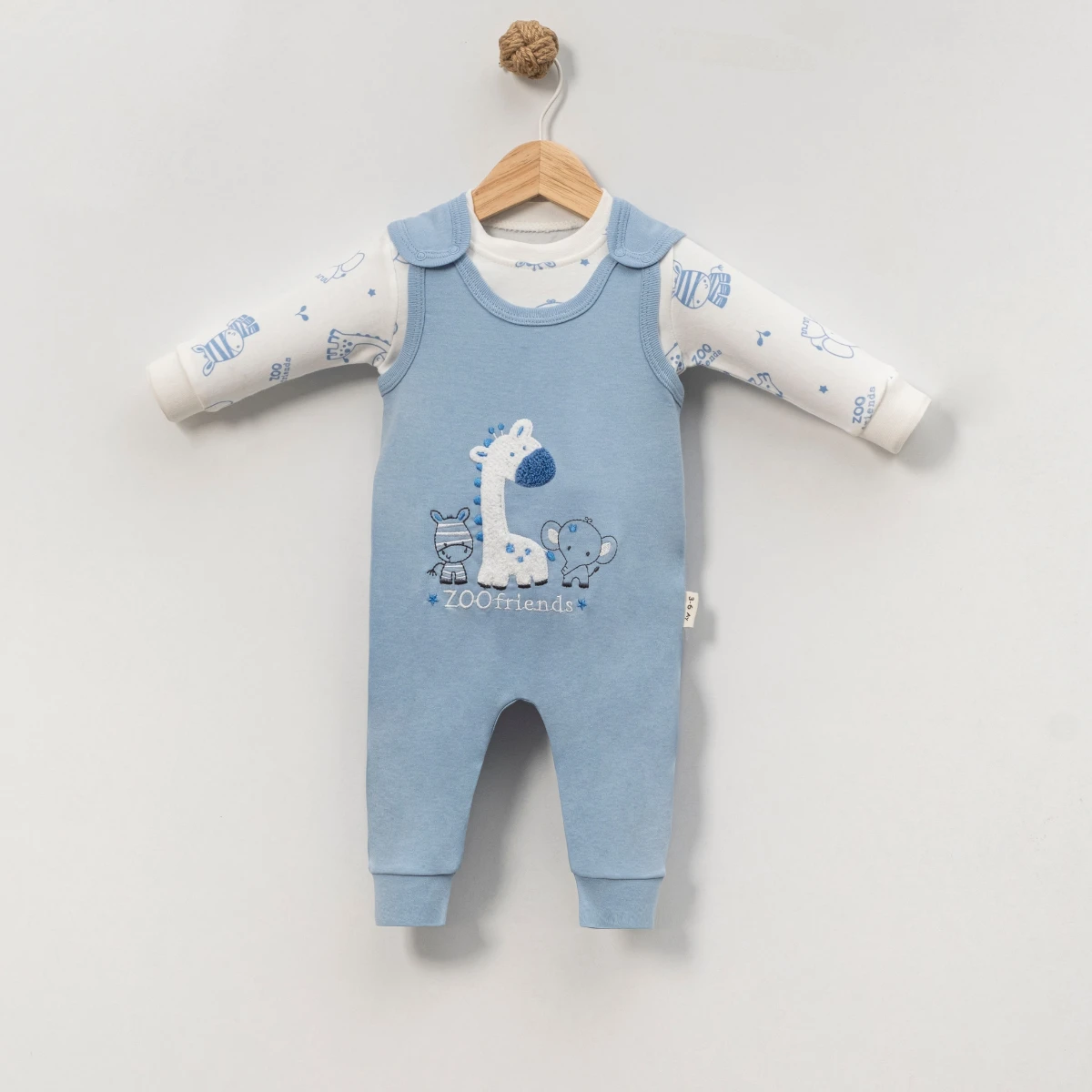 Almini Süzeneli Zoo Friends Erkek Slopet Tulum